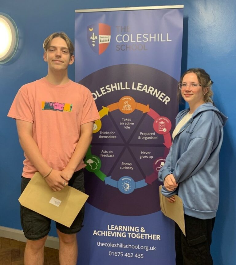GCSE and BTEC Results at The Coleshill School, 2022 The Coleshill School